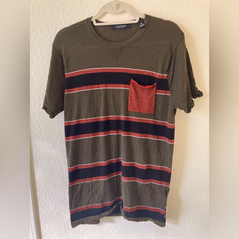 Scotch and Soda Wool Shirt XL Used Check pictures for condition
